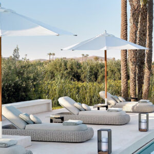 Woven/ Rattan Sun Lounges