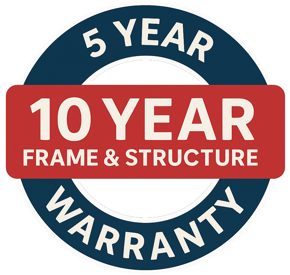 5-Year & 10-Year Warranty Emblem
