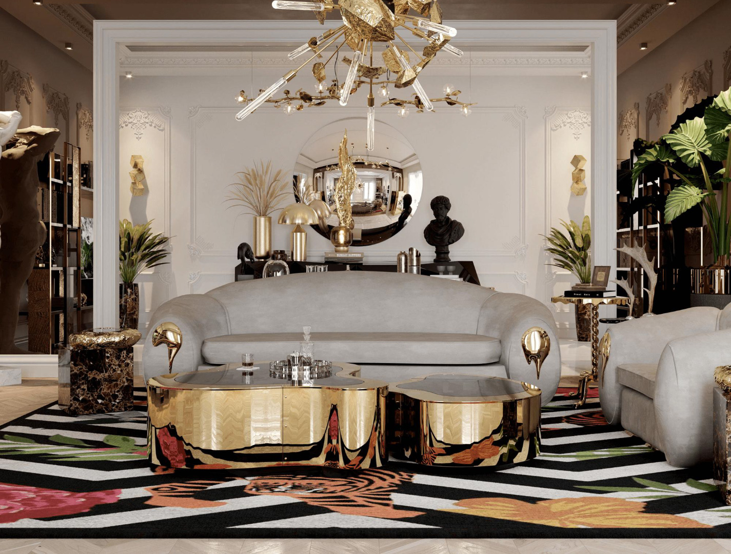 Curated Interiors How to Pair Sofas and Coffee Tables in a Luxury Living Room